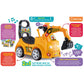 Lisciani - Carotina Ride On Bulldozer