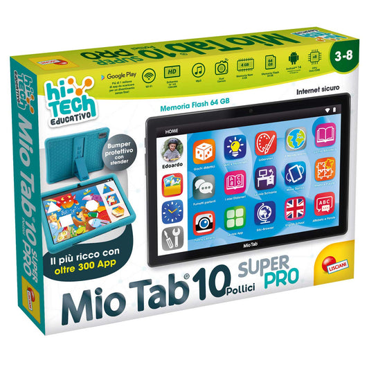 Lisciani - Hi Tech Educativo Mio Tab 10 Super Pro