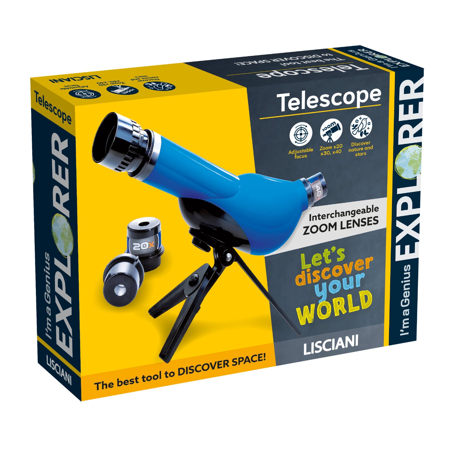 Lisciani - I’m A Genius Explorer Telescope 117093