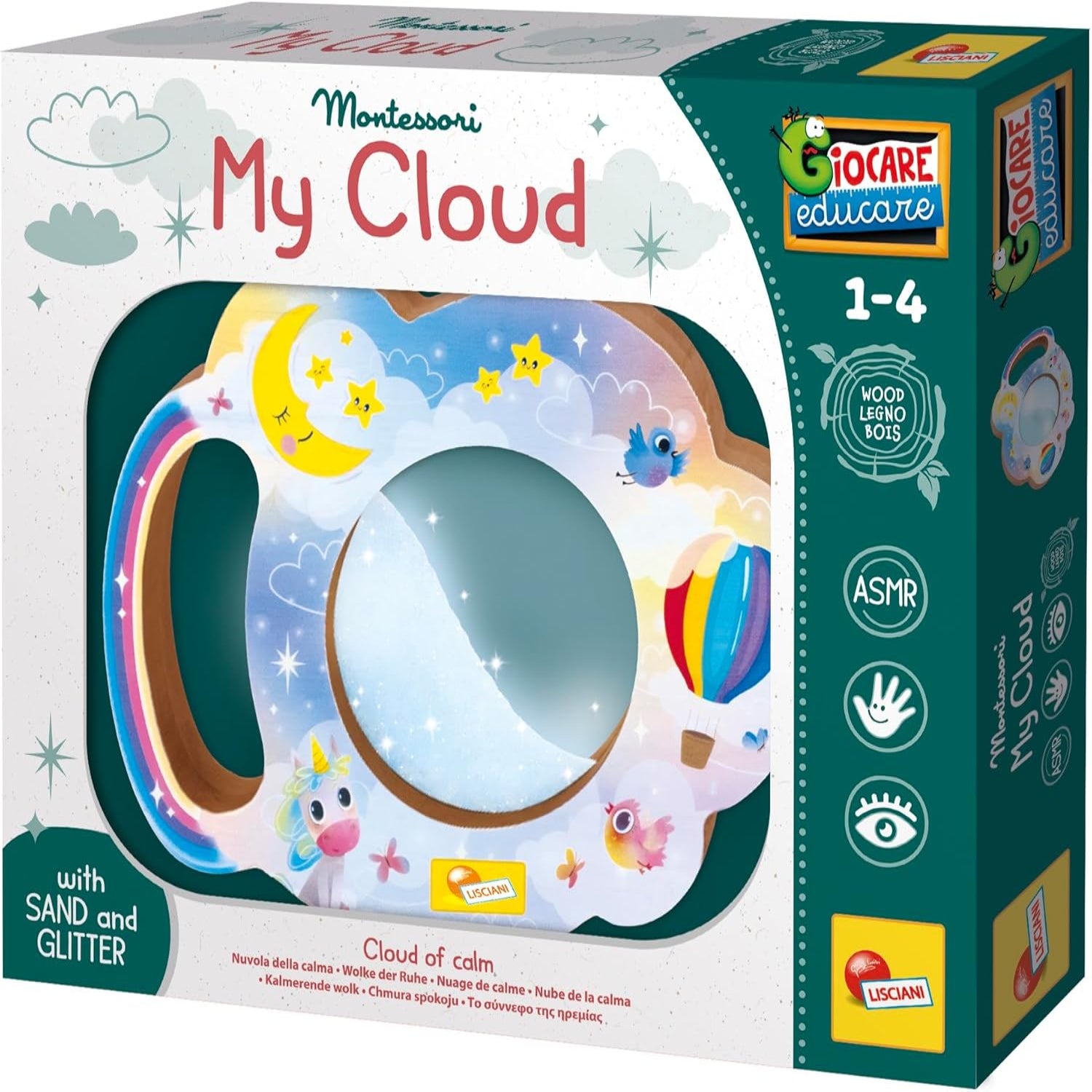 Lisciani - Montessori Legno My Cloud