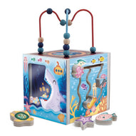 Lisciani - Montessori Legno  Sensory Cube The Ocean
