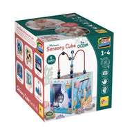 Lisciani - Montessori Legno  Sensory Cube The Ocean