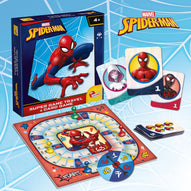 Lisciani - Spider-Man 2 In 1 Travel Game &amp Card Game In A Backpack