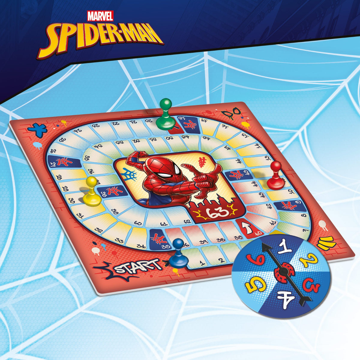 Lisciani - Spider-Man 2 In 1 Travel Game &amp Card Game In A Backpack