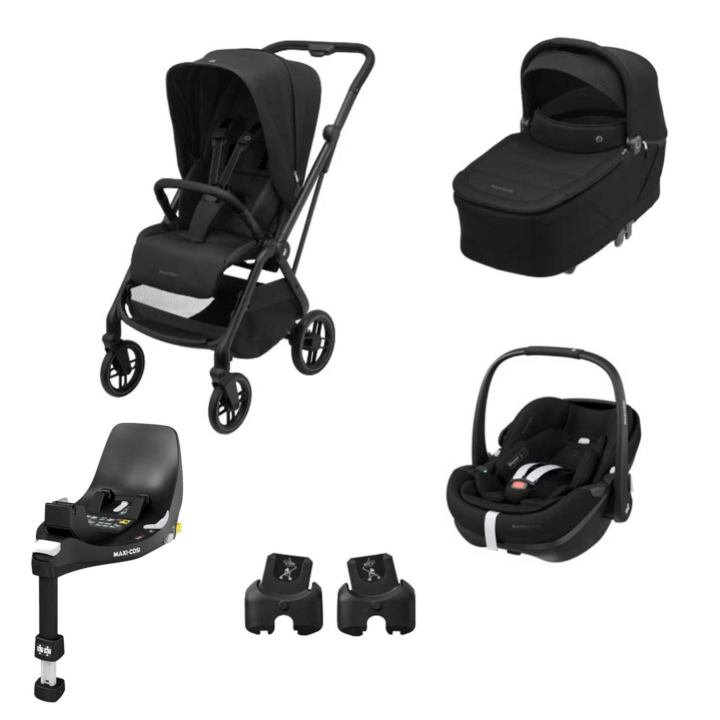 Maxi Cosi - Trio Leona2 con Pebble 360 Pro2+Base Auto 360 Pro Omaggio