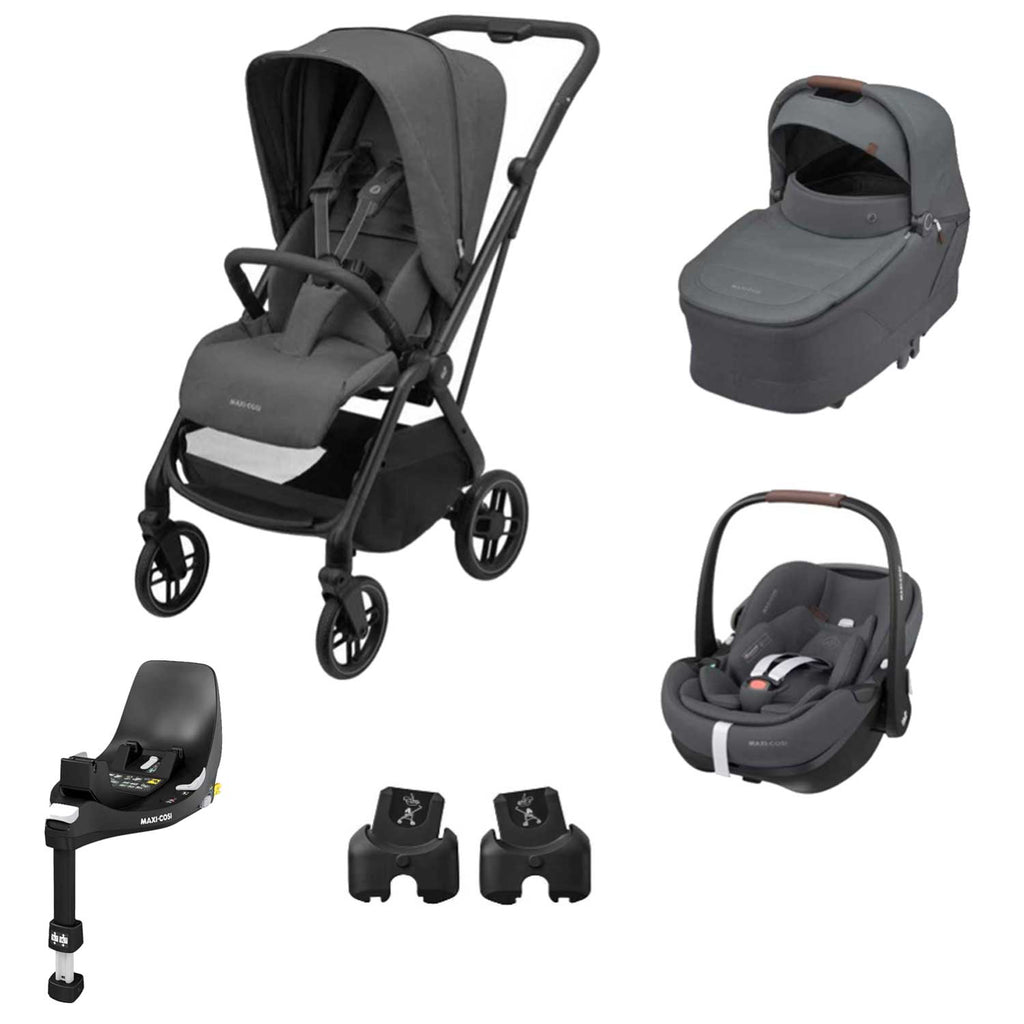 Maxi Cosi - Trio Leona2 con Pebble 360 Pro2+Base Auto 360 Pro Omaggio