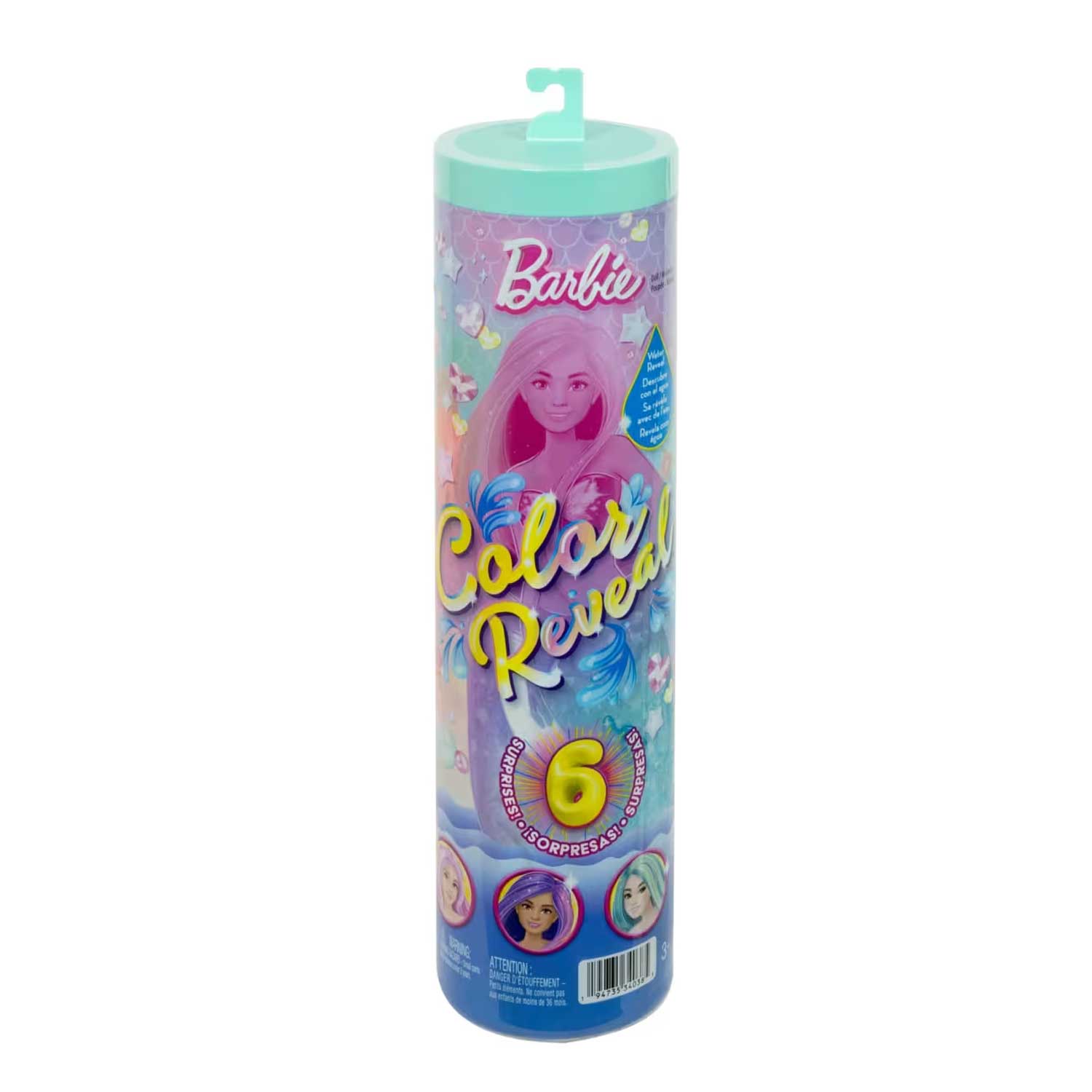 Mattel - Barbie Color Reveal Tesori Del Mare JMW61