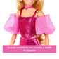 Mattel - Barbie Fashionista Deluxe Metallic Bionda Con Vestito Rosa JFP40
