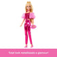 Mattel - Barbie Fashionista Deluxe Metallic Bionda Con Vestito Rosa JFP40