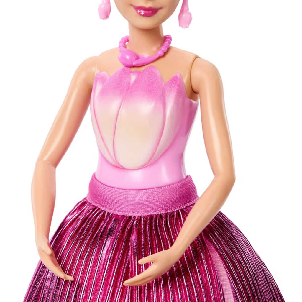 Mattel - Barbie Flower Reveal Tulipano Rosa JMF57