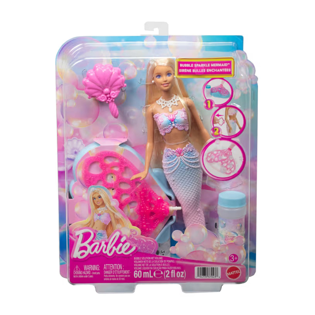 Mattel - Barbie Sirena Magiche Bolle JLW56