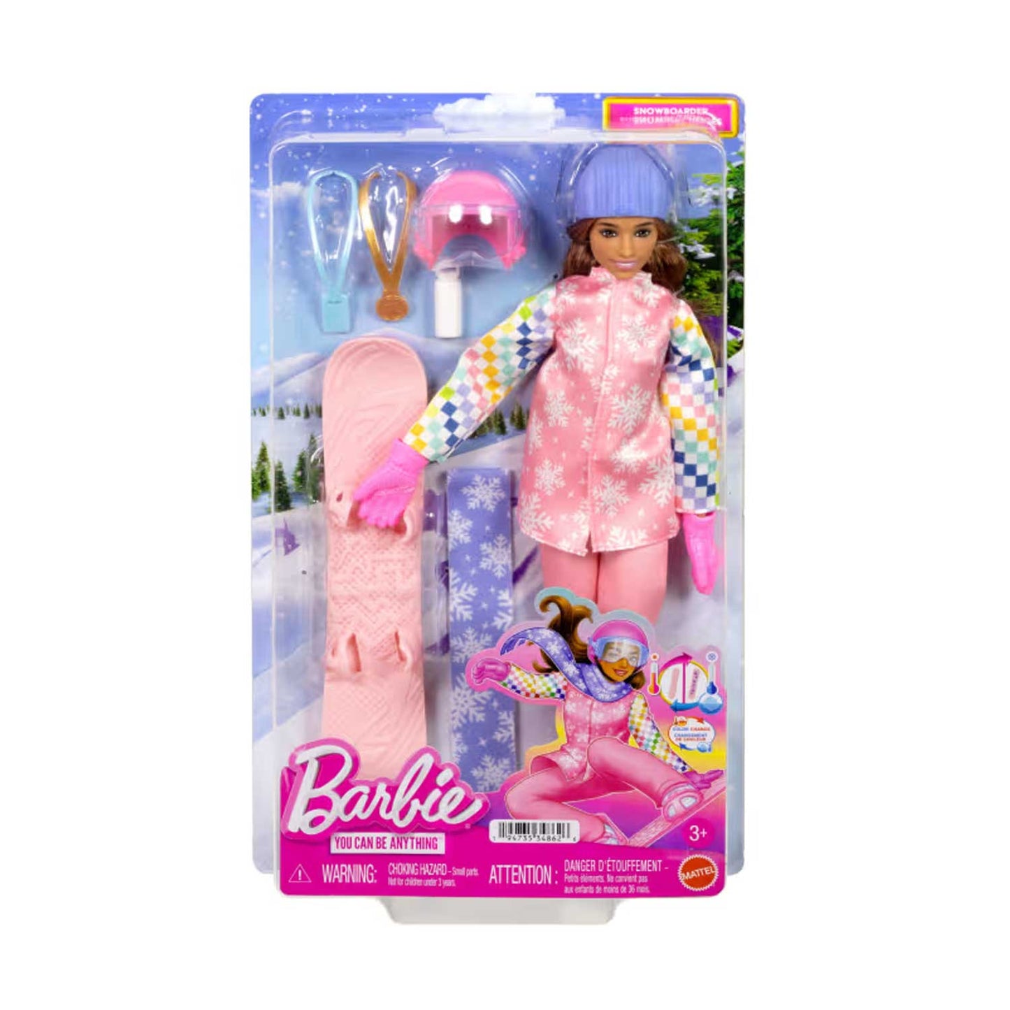 Mattel - Barbie Snowboarder JKF78