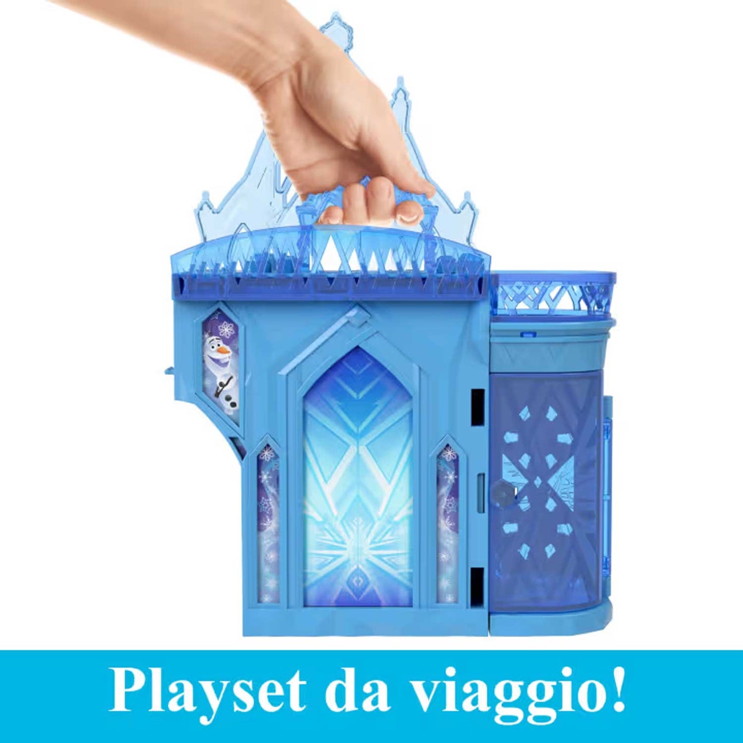 Mattel - Disney Frozen Set Componibili Il Palazzo Di Ghiaccio Di Elsa JDP63