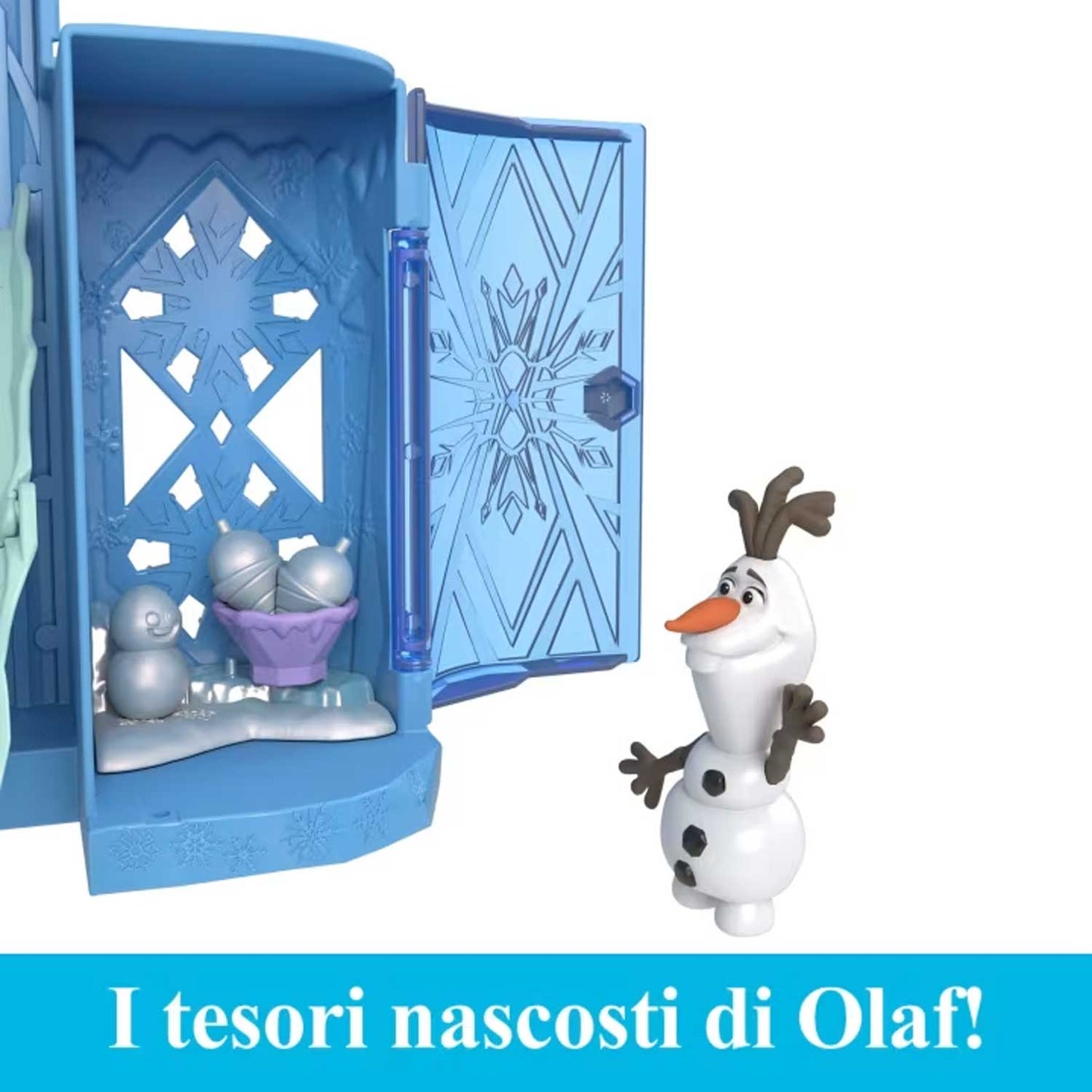 Mattel - Disney Frozen Set Componibili Il Palazzo Di Ghiaccio Di Elsa JDP63