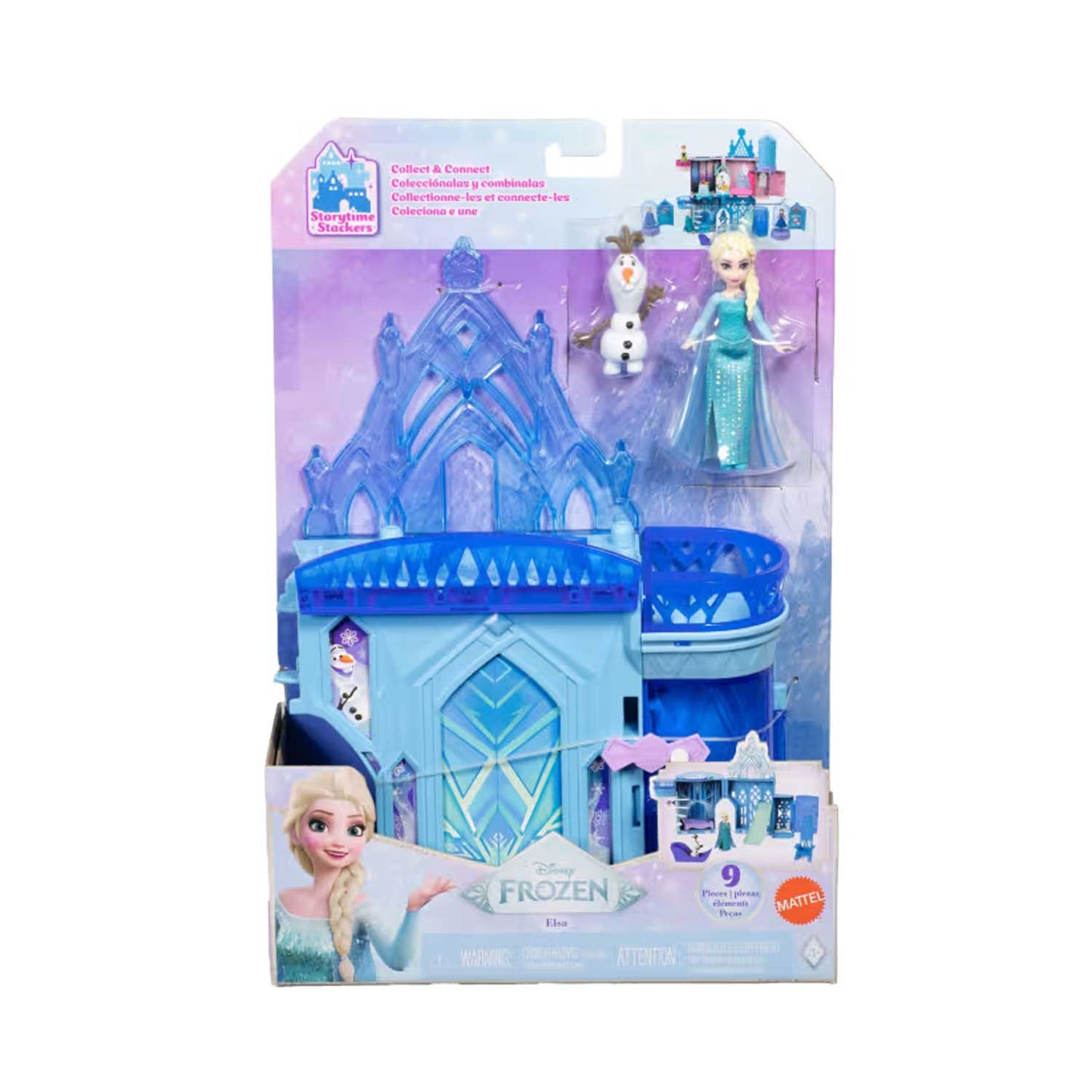 Mattel - Disney Frozen Set Componibili Il Palazzo Di Ghiaccio Di Elsa JDP63