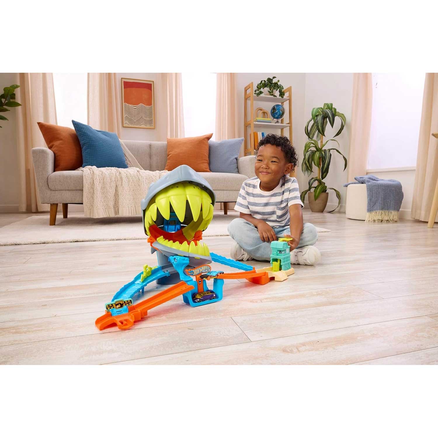 Mattel - Hot Wheels Attacco Del Mega Squalo JHL96