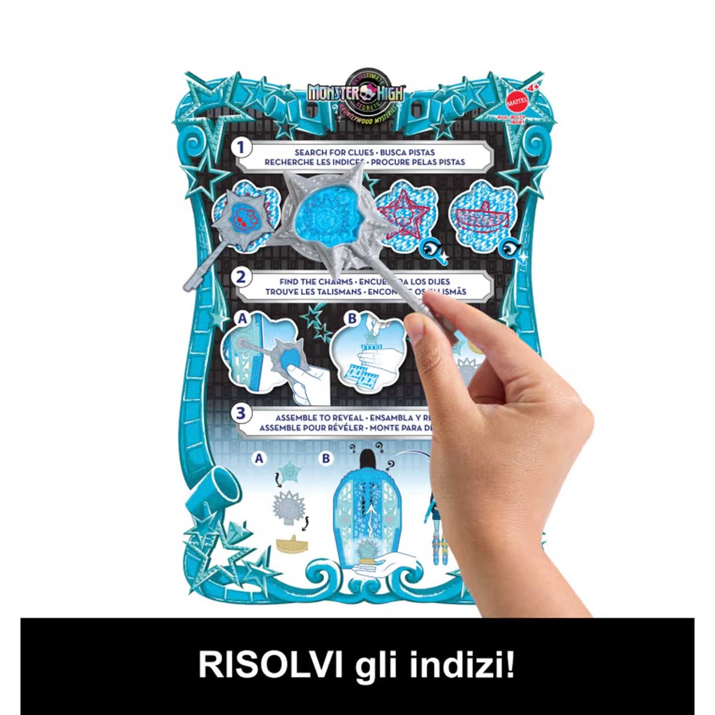 Mattel - Monster High Segreti Da Brivido Serie 6 Frankie JBG81