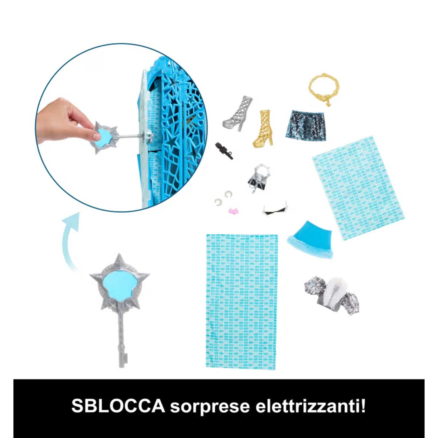 Mattel - Monster High Segreti Da Brivido Serie 6 Frankie JBG81