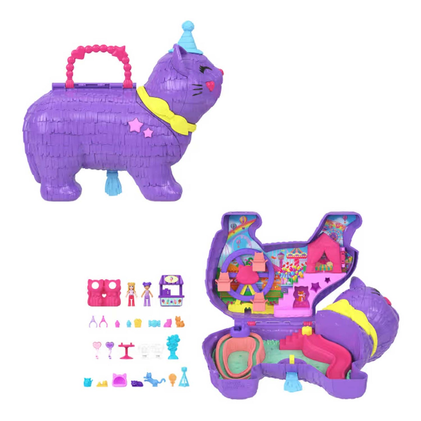 Mattel - Polly Pocket Gattino Delle Feste JFT90