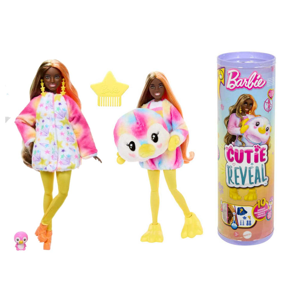 Bambola BARBIE Cutie Reveal Pets Mattel HRK32 Assortito