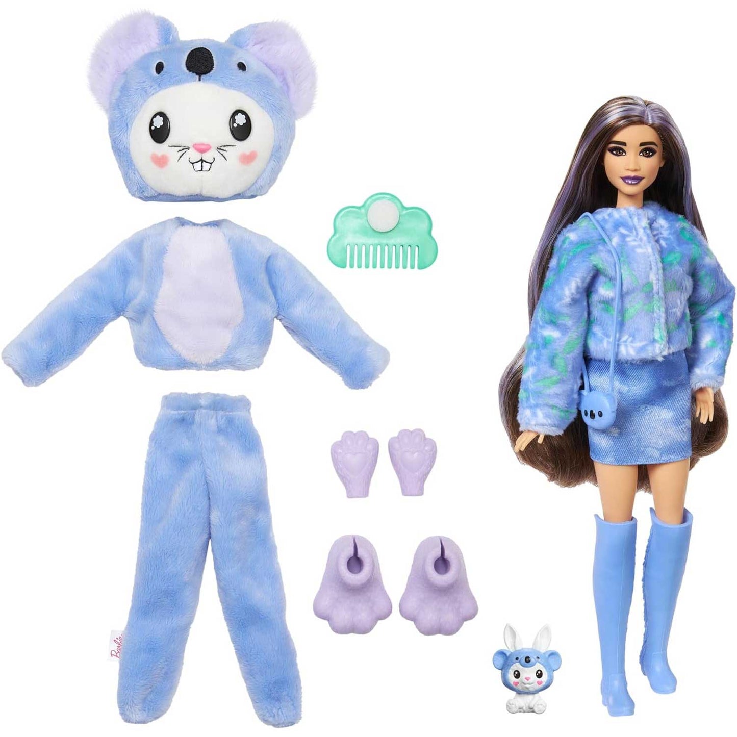 Mattel - Mattel Barbie Cutie Reveal Serie Amici Cuccioli HRK22