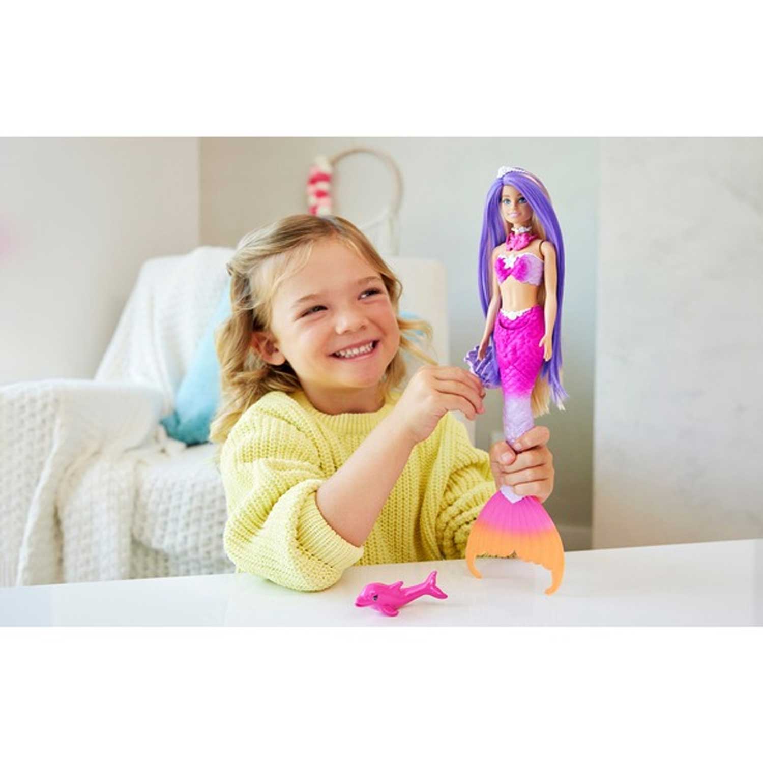 Mattel - Barbie Sirena Colori Del Mare HRP97