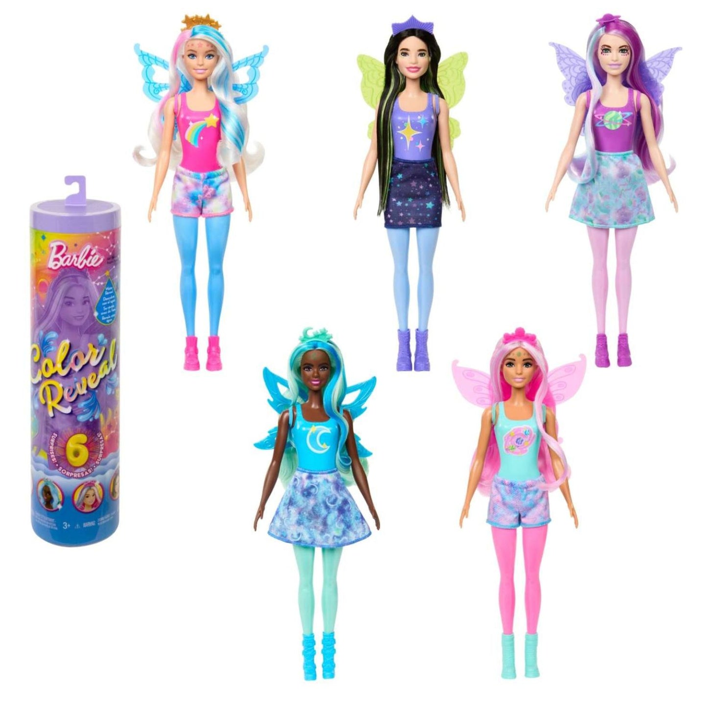 Mattel - Barbie Color Reveal Serie Galaxy HJX61