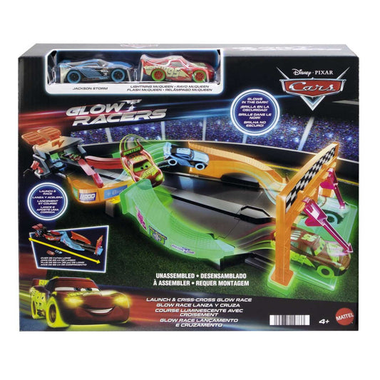 Mattel - Cars Pista Night Racer HPD80