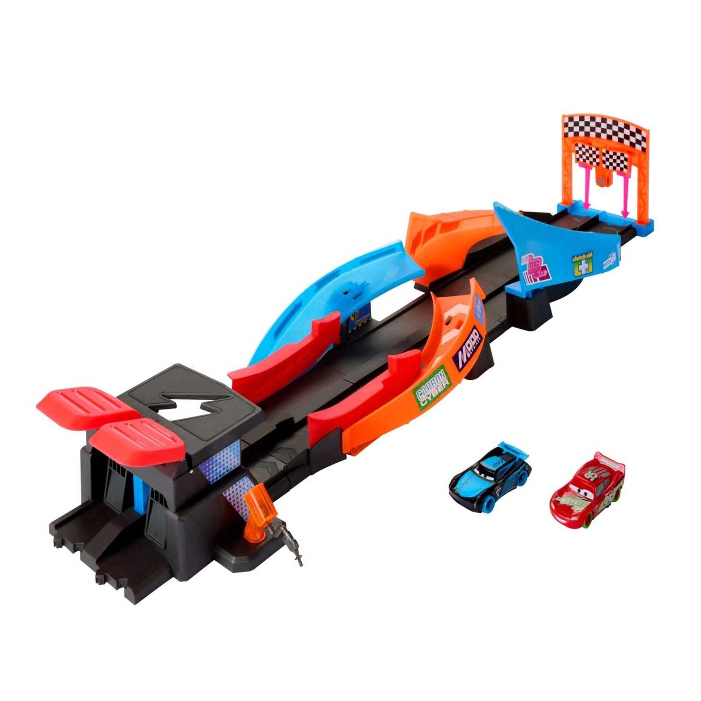 Mattel - Cars Pista Night Racer HPD80