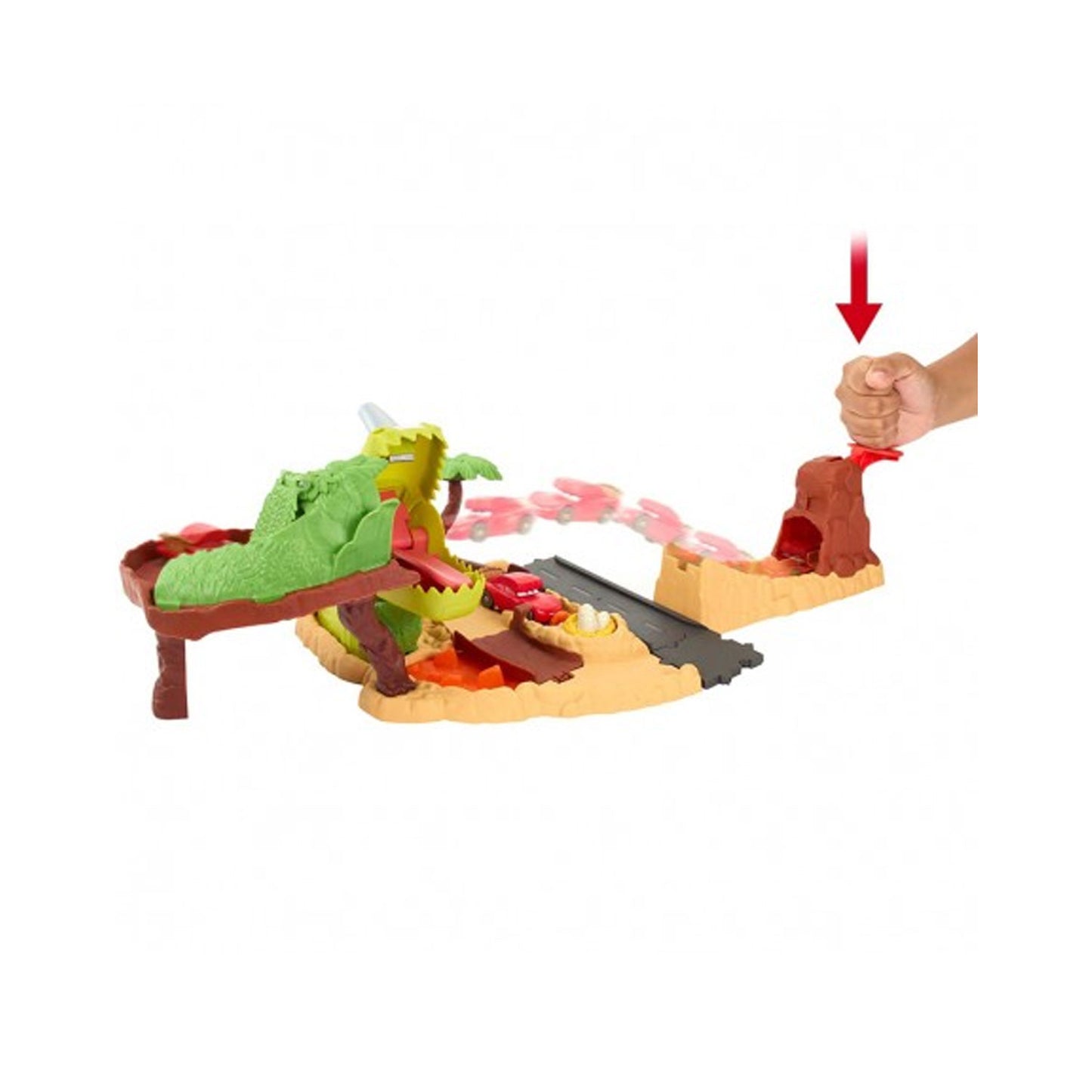 Mattel - Cars Pista Parco Dinosauri HMD74