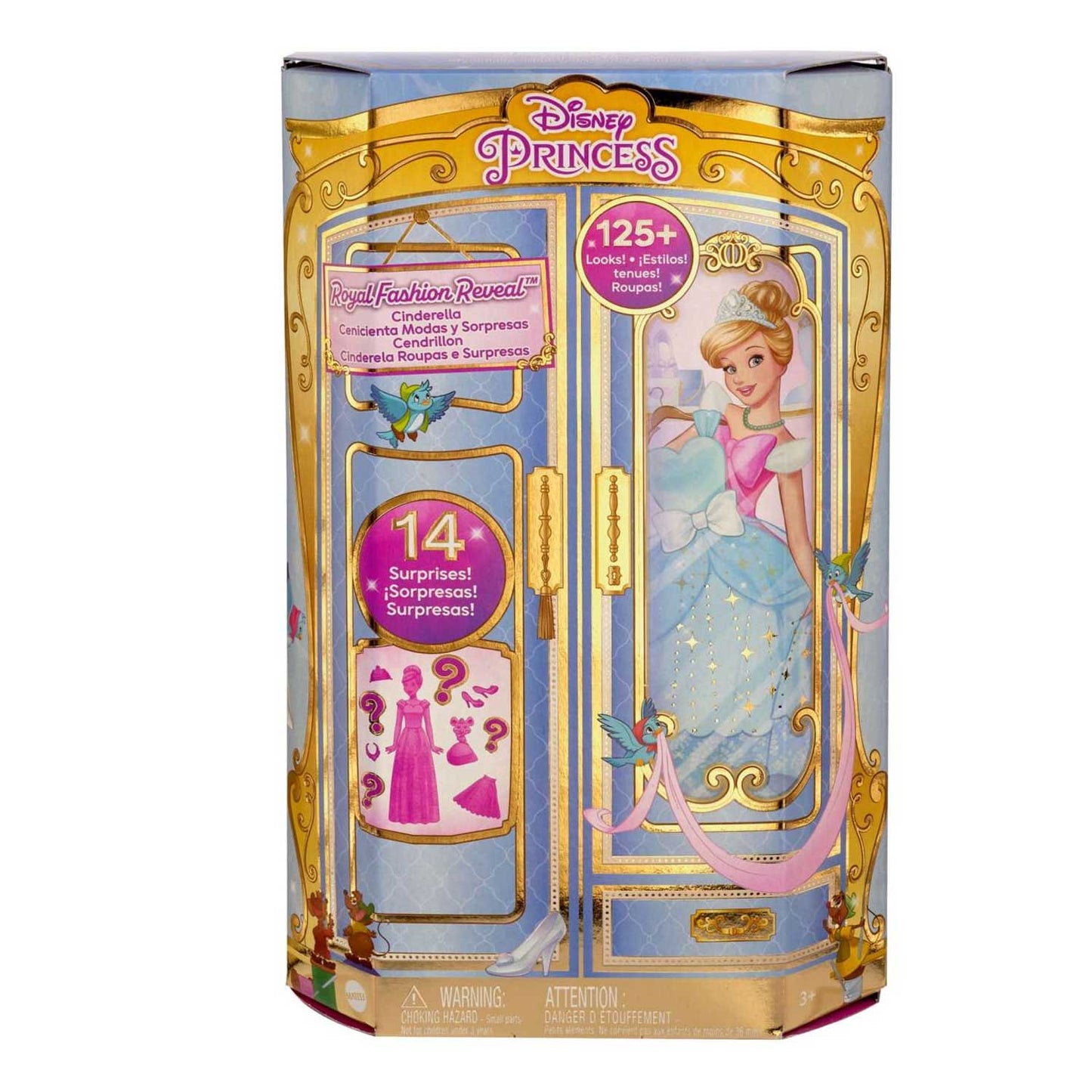 Mattel - Disney Princess: Cinderella Royal Fashion Surprise HMK53