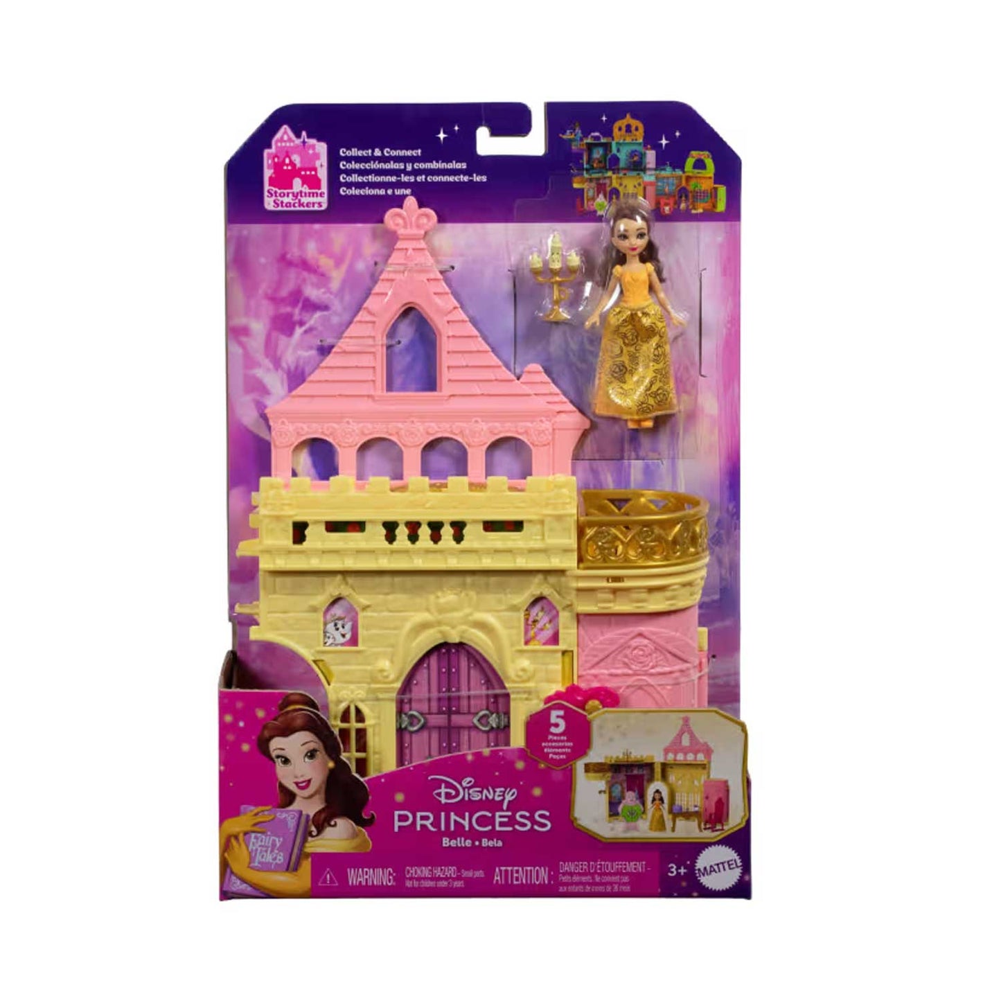 Mattel - Disney Princess Set Componibili Il Castello Di Belle JDP54
