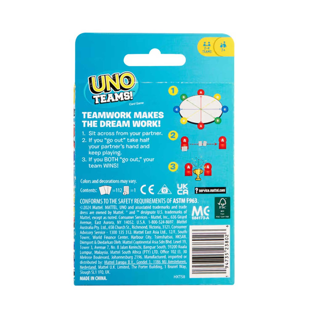 Mattel - Games Uno Teams HXT58