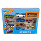 Mattel - Hot Wheels Confezione 10 Macchinine Assortite