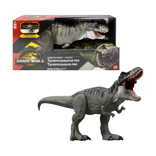 Mattel - Jurassic World Rebirth T Rex Supercolossale JGB52