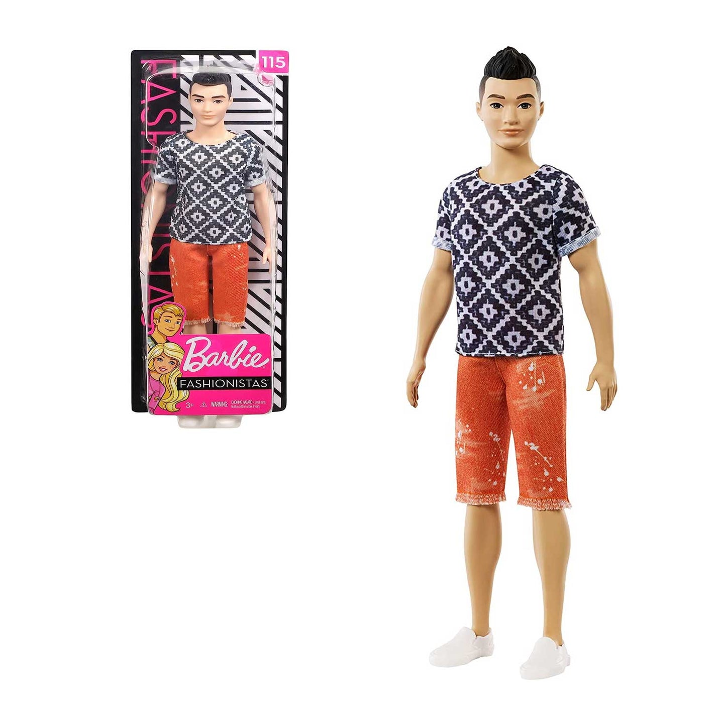 Mattel - Ken Fashionistas DWK44