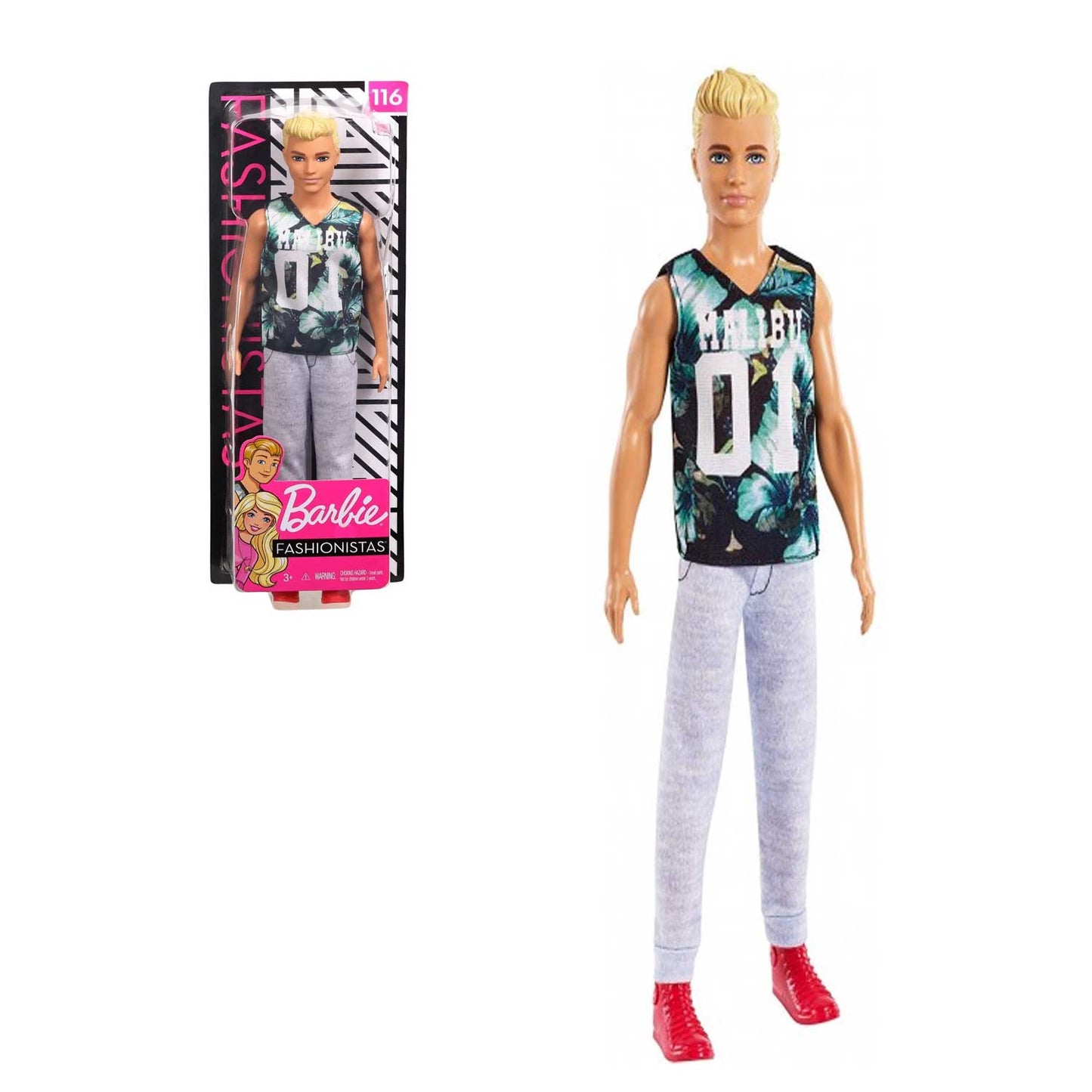 Mattel - Ken Fashionistas DWK44