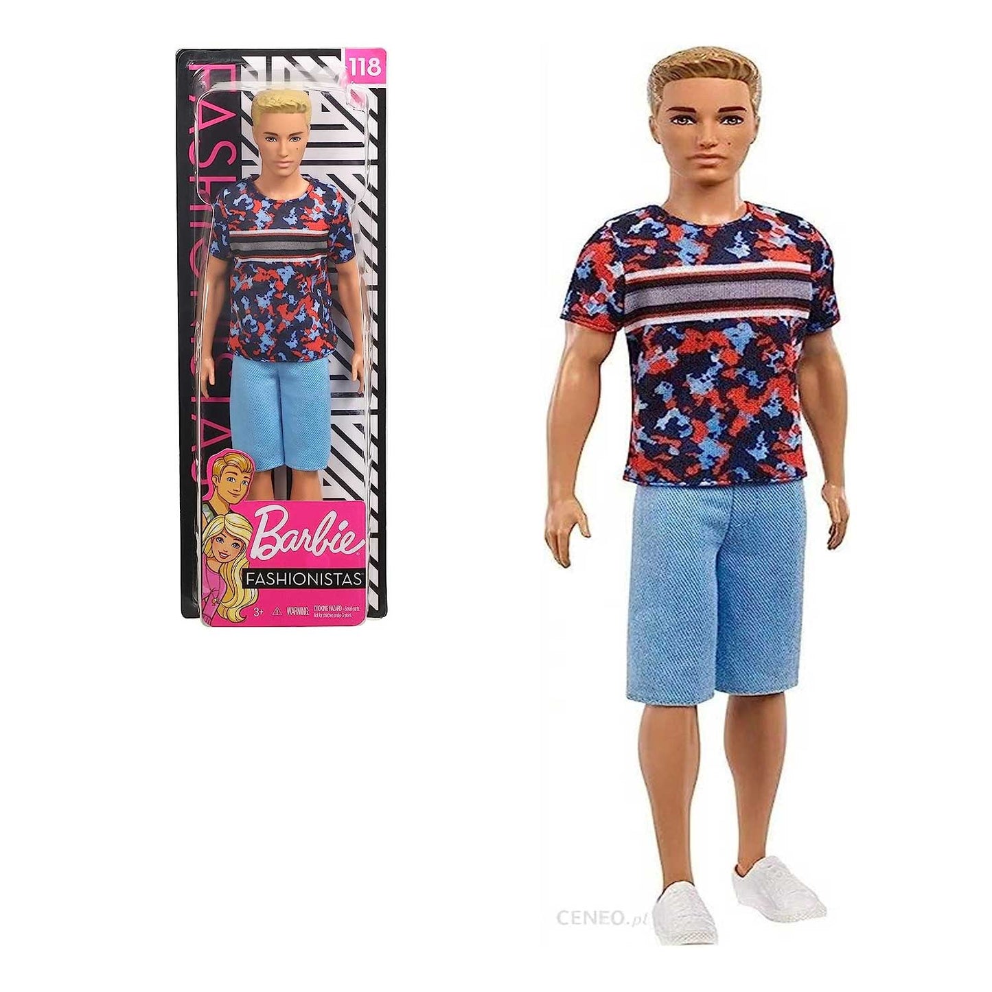 Mattel - Ken Fashionistas DWK44