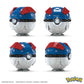 Mattel - MEGA Pokémon, Mega Ball Gigante, set da costruzione con luci (299 pezzi) per collezionisti HMW04