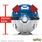 Mattel - MEGA Pokémon, Mega Ball Gigante, set da costruzione con luci (299 pezzi) per collezionisti HMW04