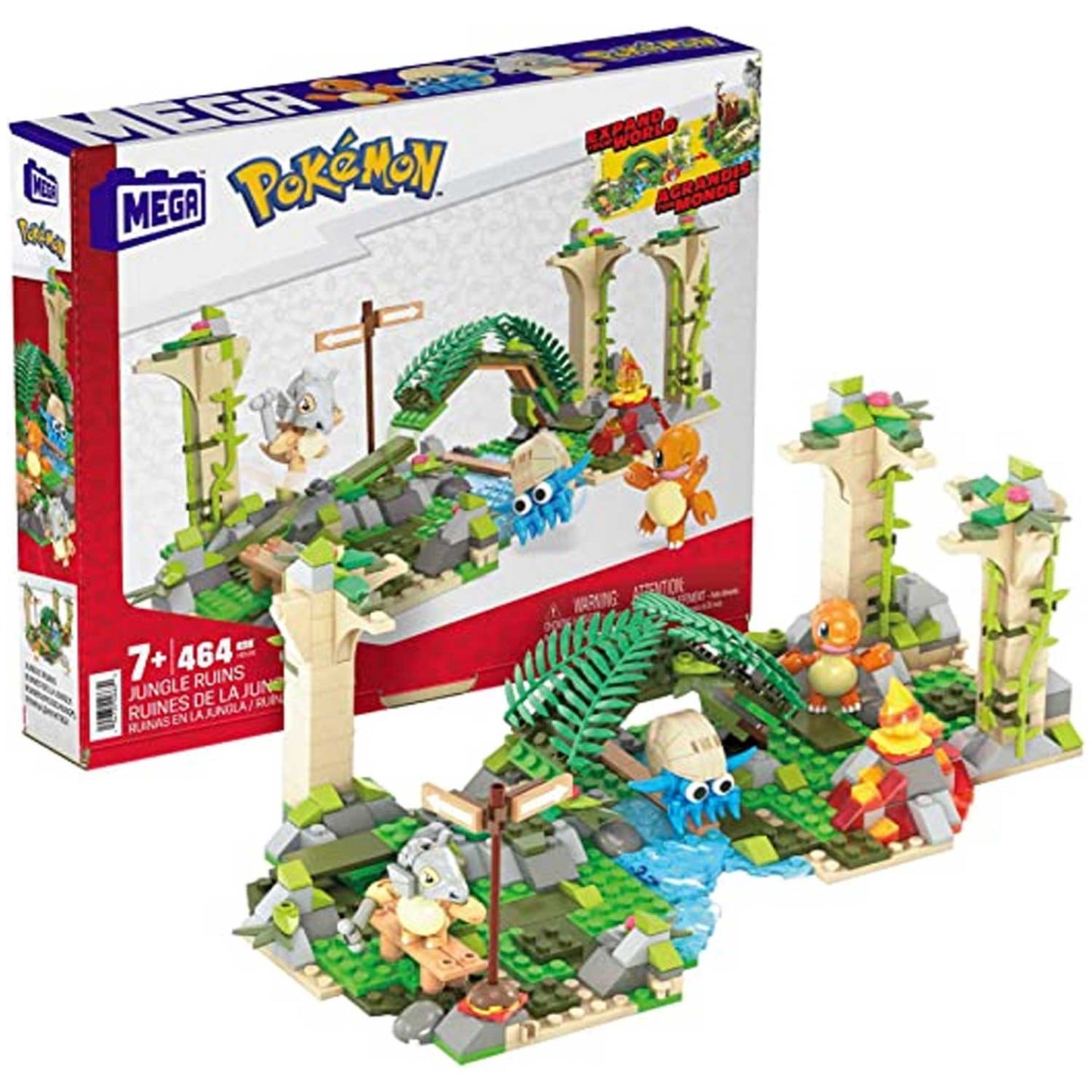 Mattel - Mega Pokémon Adventure Builder Abandoned Ruins HDL86