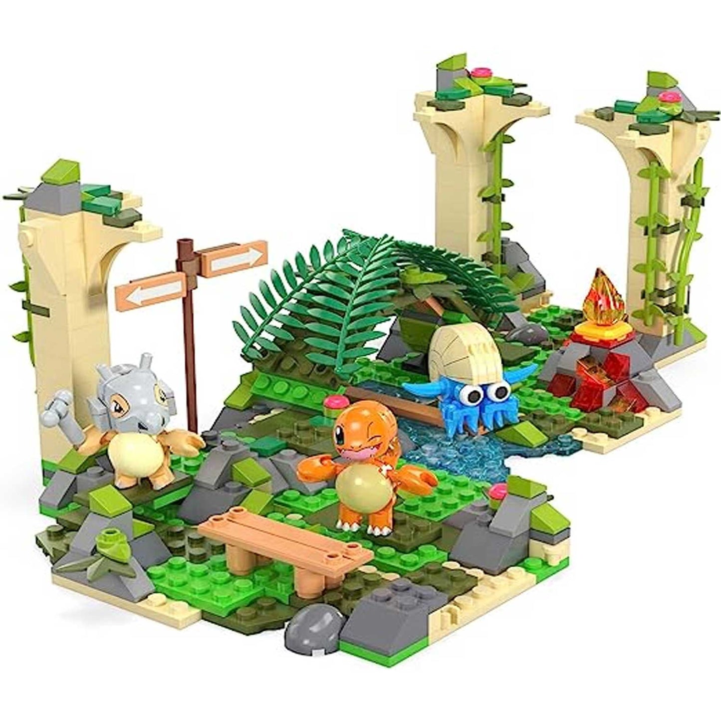 Mattel - Mega Pokémon Adventure Builder Rovine Abbandonate HDL86