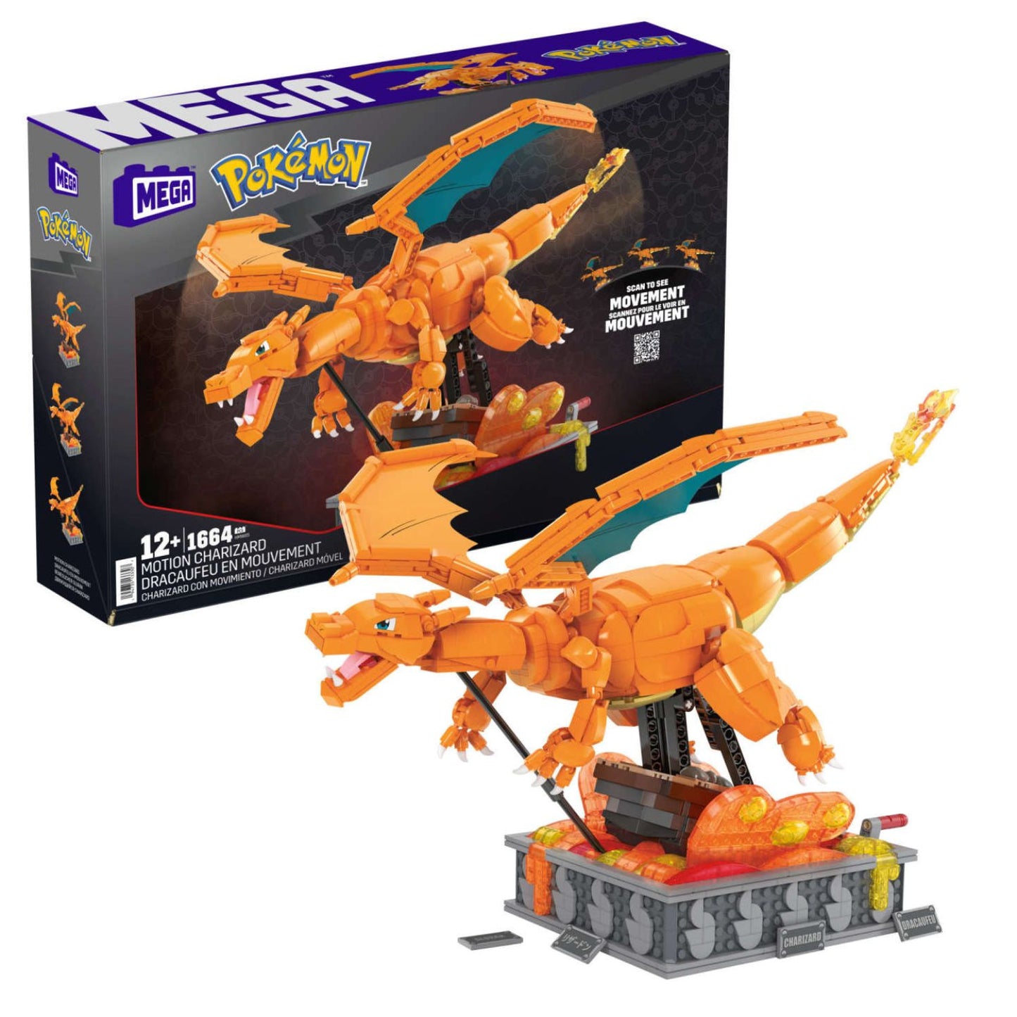 Mattel - Mega Pokémon Kinetic Charizard HMW05