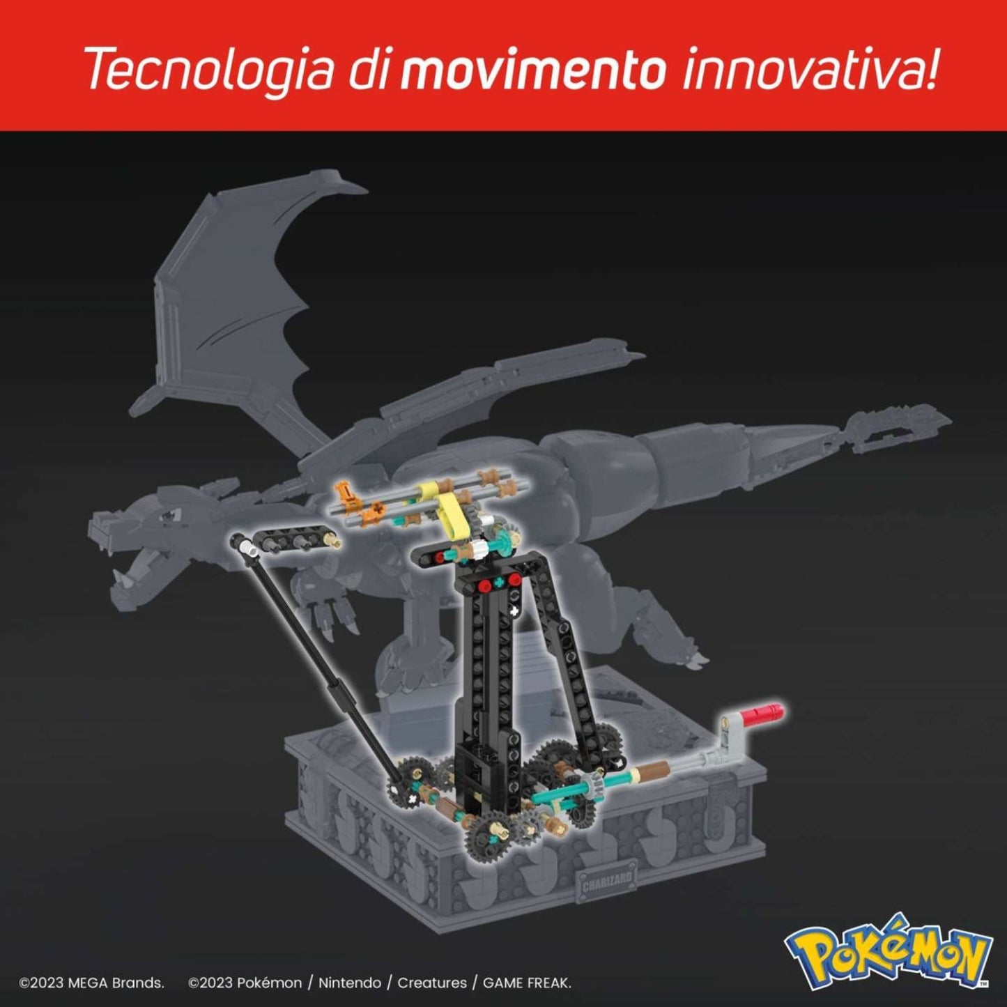 Mattel - Mega Pokémon Kinetic Charizard HMW05