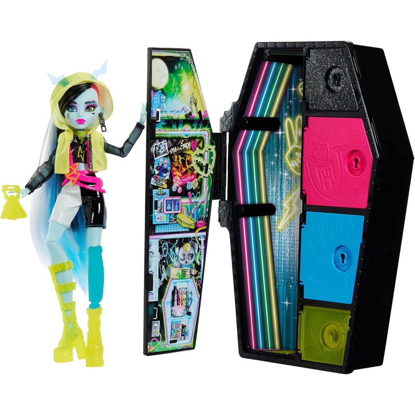 Mattel - Monster High Segreti Da Brivido Serie Neon HPD59