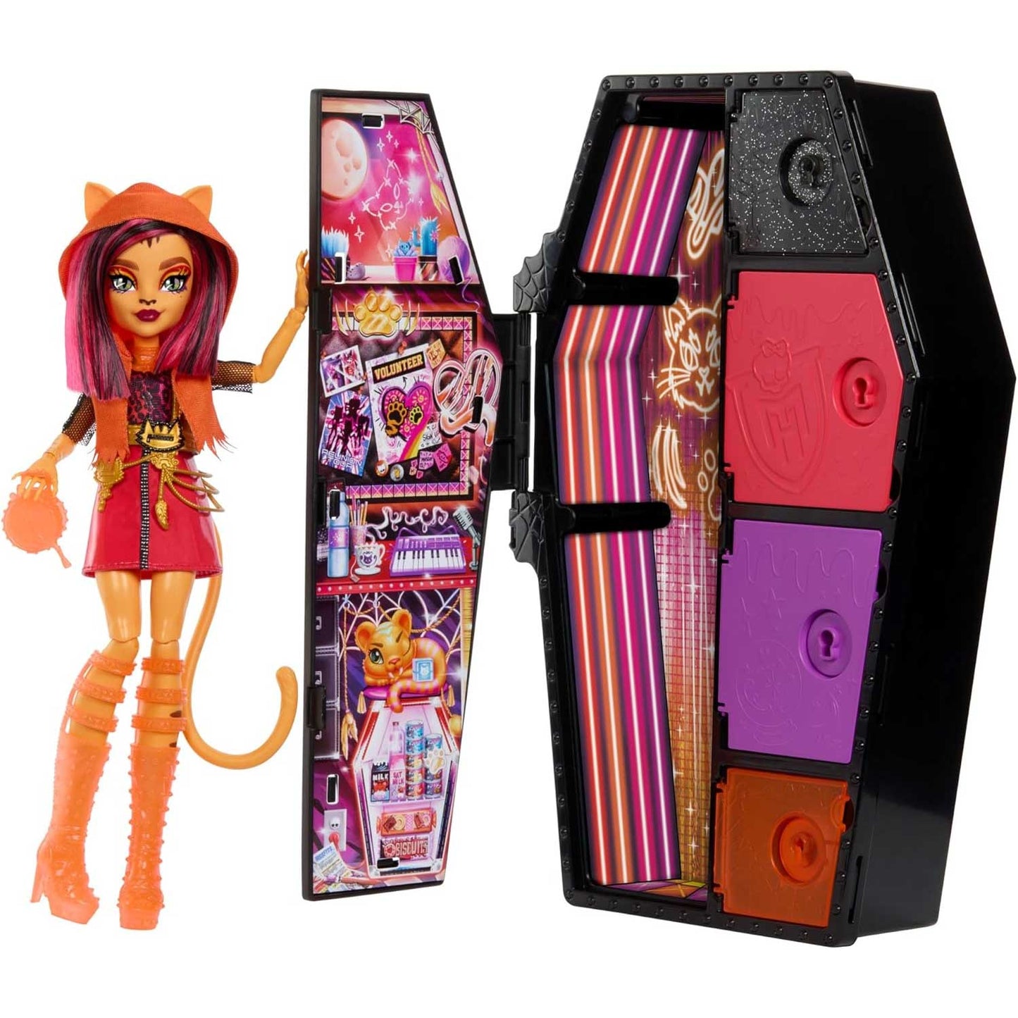 Mattel - Monster High Segreti Da Brivido Serie Neon HPD59
