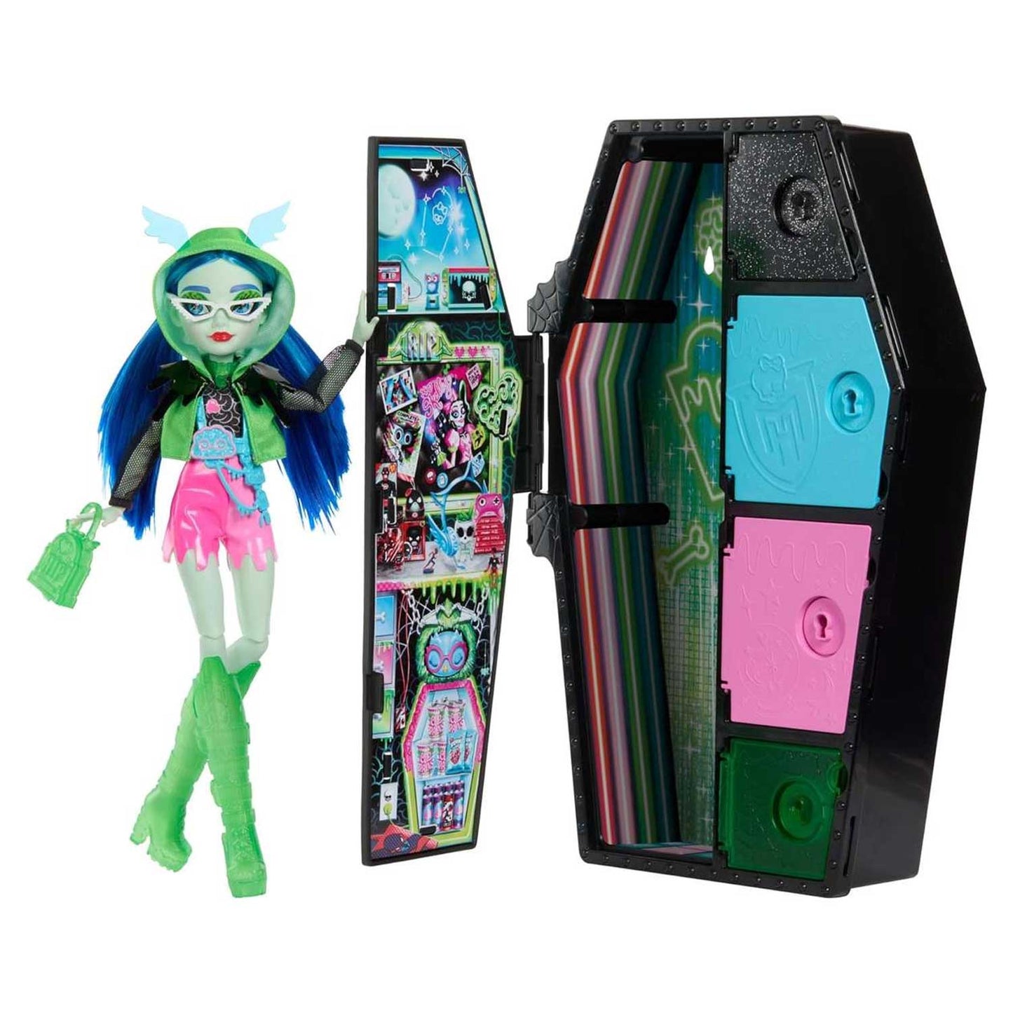 Mattel - Monster High Segreti Da Brivido Serie Neon HPD59