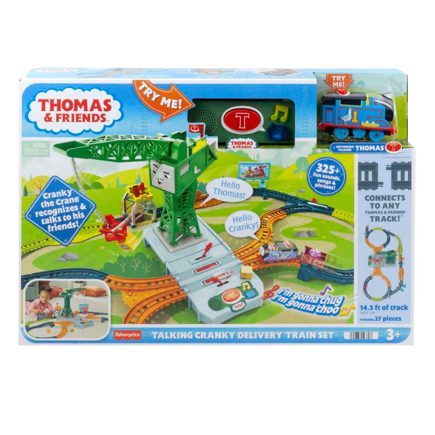 Fisher Price - Pista Sonora Centro Smistamento Di Cranky HRC47