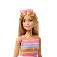 Mattel - Barbie & Cucciolo Sui Pattini Blonde JMJ44