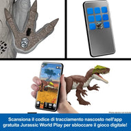 Mattel - Jurassic World Carnotauro Carica E Attacca JKG85